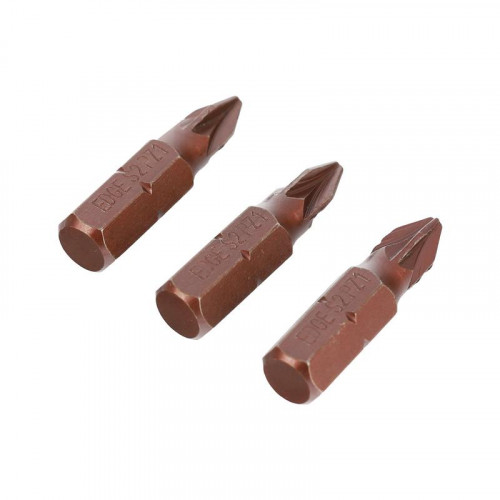 Насадка-бита PZ 1х25мм, сталь S2, Patriot 818010012, 3шт