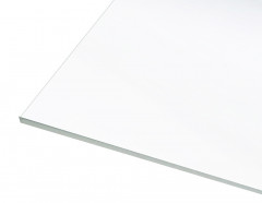 Полистирол белый 30% 4мм 500х1500мм интерьерный GPPS Plazgal Полигаль