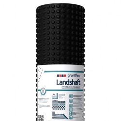 Профилированная мембрана Ландшафт (Landshaft) 2,0х20м (40м2) Gruntflex