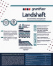 Профилированная мембрана Ландшафт (Landshaft) 2,0х20м (40м2) Gruntflex