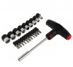 Набор отверток с Т-образной ручкой битами и головками, 20 предметов РемоКолор 33-2-123