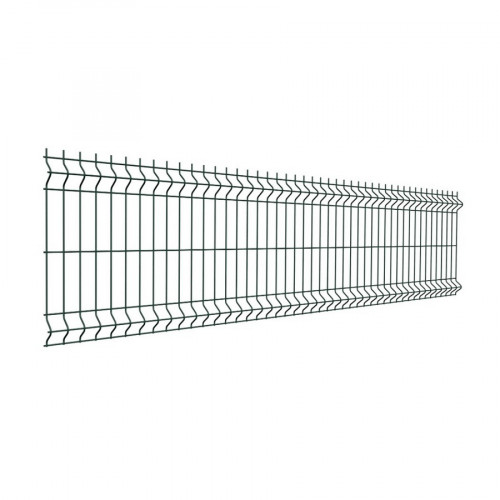 3Д забор сетчатый 630х2500х4мм зеленый (6005) 200х55мм Medium Grand Line