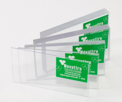 Монолитный поликарбонат 2050х3050х5мм (прозрачный) Новаттро СафПласт