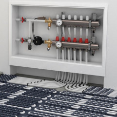 Шкаф коллекторный 670х494х125мм встраиваемый ШРВ 1 Valtec VTc.540.0.01