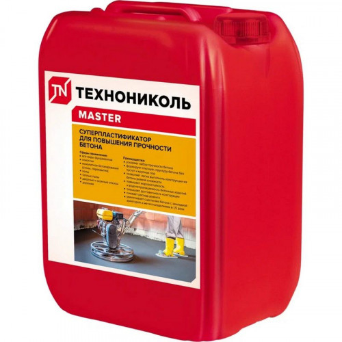 Суперпластификатор для повышения прочности бетона Технониколь 10л