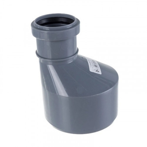 Переход эксцентрический канализационный 110х50мм Политэк 511050