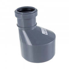 Переход эксцентрический канализационный 110х50мм Политэк 511050