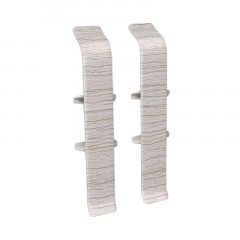 Соединитель Ideal Deconika 85, 253 Ясень серый, 2шт