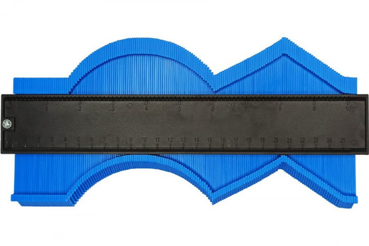 Линейка пластиковая для переноса контуров Vertextools 3043-250