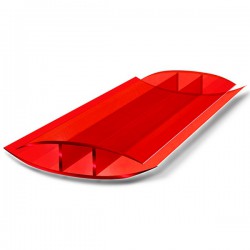 Профиль соединительный неразъемный НР 6мм Красный L=6м, Кронос