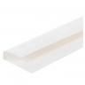 Стартовый профиль ПВХ П/L-образный 5мм белый 3м.