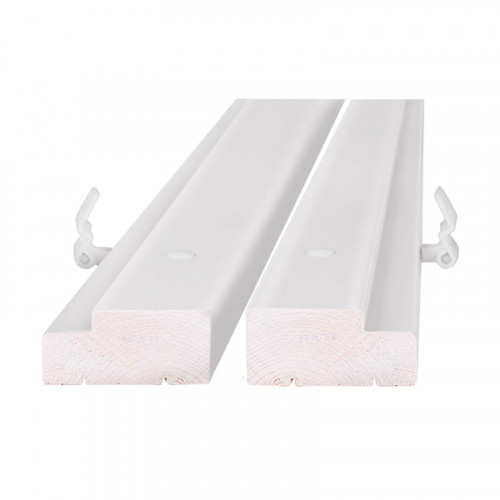 Дверная коробка стоевые 4 петли М21 крашеная Белая Олови