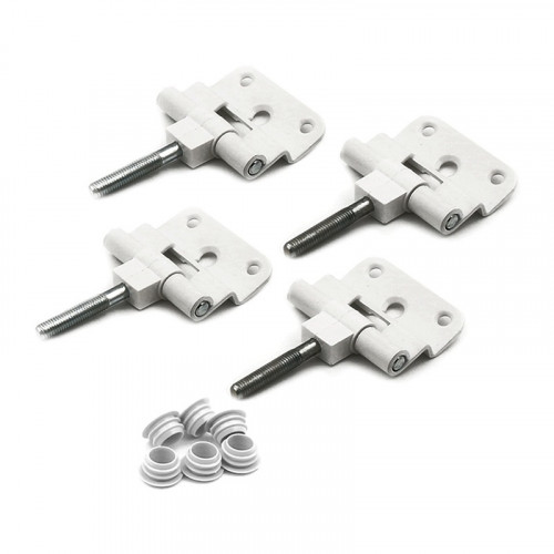 Дверная коробка стоевые 4 петли М21 крашеная Белая Олови