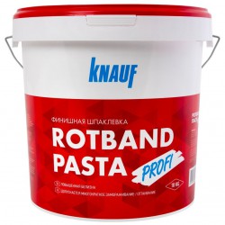 Шпаклевка готовая Knauf Ротбанд Паста Профи, белый, 18 кг