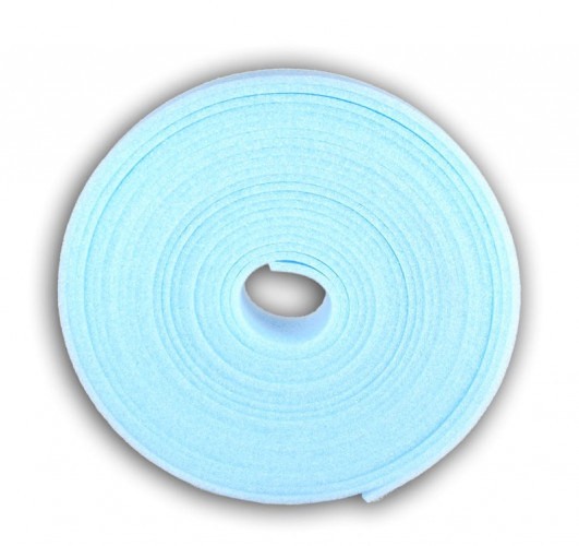 Лента кромочная демпферная 100мм х 20м с липким краем, самоклеящаяся