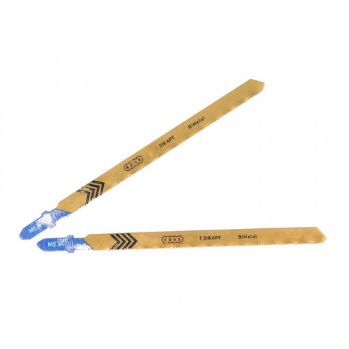 Пилки для лобзика по металлу T318AP, 130мм, шаг 1,2мм, 2шт Patriot 814010009
