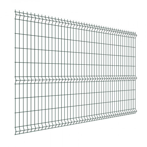 3Д забор сетчатый 1730х2500х3мм зеленый (6005) 200х55мм Gardis