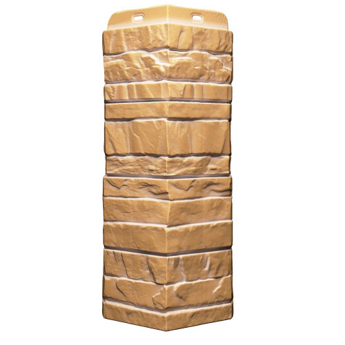 Угол наружный для панелей Rocky 400мм Пекан Деке LUX