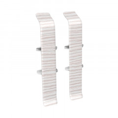 Соединитель Ideal Deconika 85, 255 Ясень бьянко, 2шт