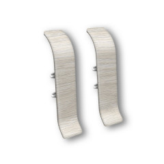 Соединитель Ideal Классик 55 (252 ясень белый), 2 шт
