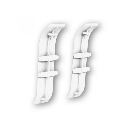 Соединитель Ideal Классик 55 (252 ясень белый), 2 шт