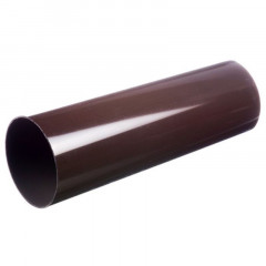 Труба водосточная (3м) D100мм, шоколад Деке LUX