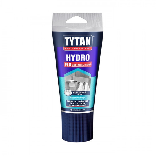 Клей универсальный влагостойкий Hydro Fix прозрачный Tytan Professional 150 мл