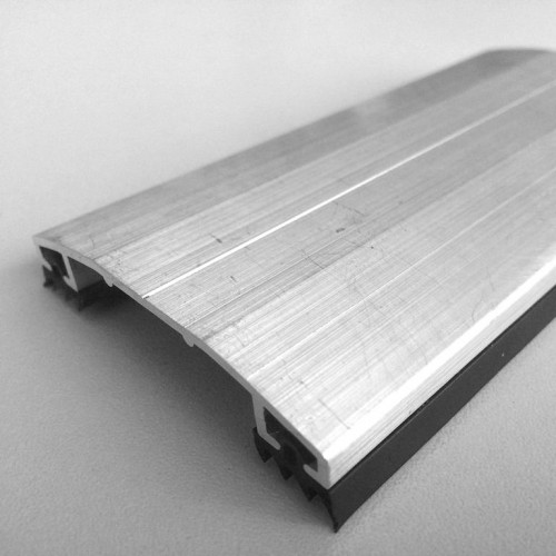 Профиль алюминиевый прижимной Верх (крышка) без уплотнителя, ширина 60 мм, 6 м Al-Imper