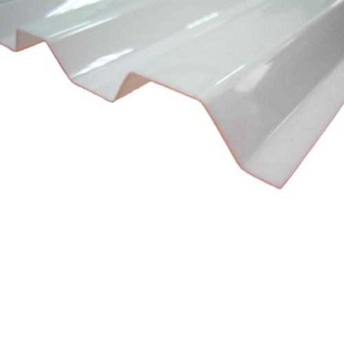 Поликарбонат трапеция МП/С-21 3000х1051х0,8мм (Молочный) Новаттро СафПласт