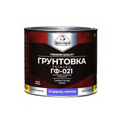 Грунт по металлу ГФ-021 серый Spectrum 0,8кг