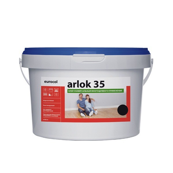 Клей универсальный для ПВХ и ковролина Forbo Arlok 35, 6.5 кг