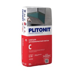 Клей Plitonit C, класс С2 ТЕ для крупноформатной плитки 25 кг