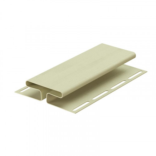 Н-профиль соединительный для винилового сайдинга 3050мм, сливки Деке PREMIUM