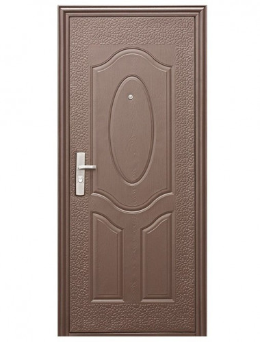 Металлическая входная дверь 960*2050мм, левая Техническая Е40М цвет-медь