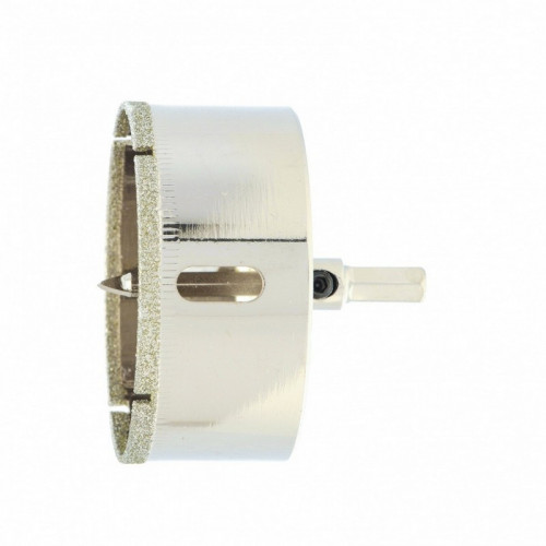 Коронка алмазная 65х55мм по стеклу и керамике со сверлом Сибртех 72725