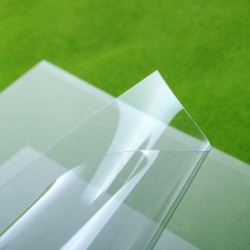 Монолитный листовой пластик ПЭТ-А 1250х2050х1мм (прозрачный) Borrex