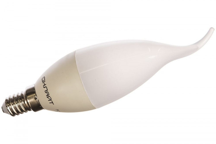 Лампа светодиодная FC37 свеча на ветру 6Вт 230В E14 6500К Онлайт