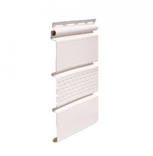 Софит с центральной перфорацией 3000*300мм, белый FineBer