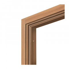 Коробка из экошпона с притвором М10 950х32х80мм дуб золотистый Олови