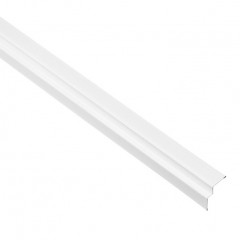 Уголок PLL 15х7х9х13мм Белый матовый, алюминиевый 3306, 3м Cesal