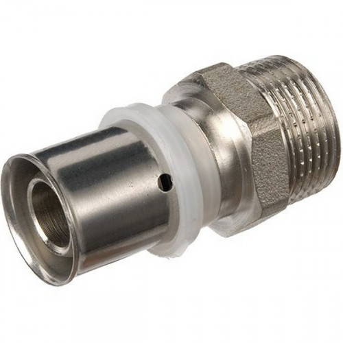 Муфта комбинированная пресс 26 х 1 дюйм наружная резьба Valtec VTm.201.N.002606