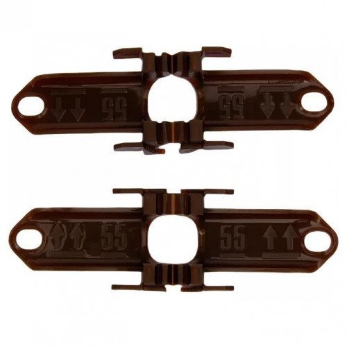 Угол наружный для плинтуса Lexida 55, 407 Дуб альпийский