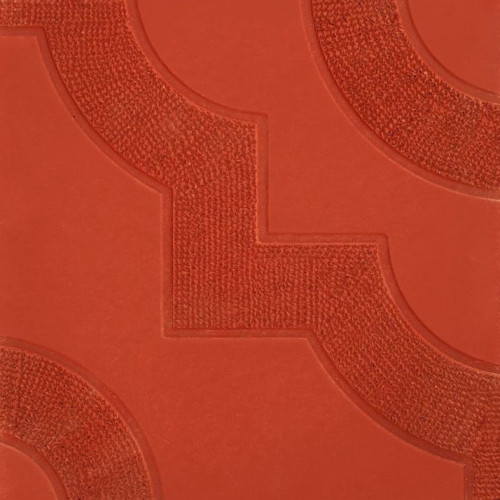 Плитка тротуарная 300x300 мм, Фантазия красная