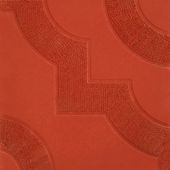 Плитка тротуарная 300x300 мм, Фантазия красная