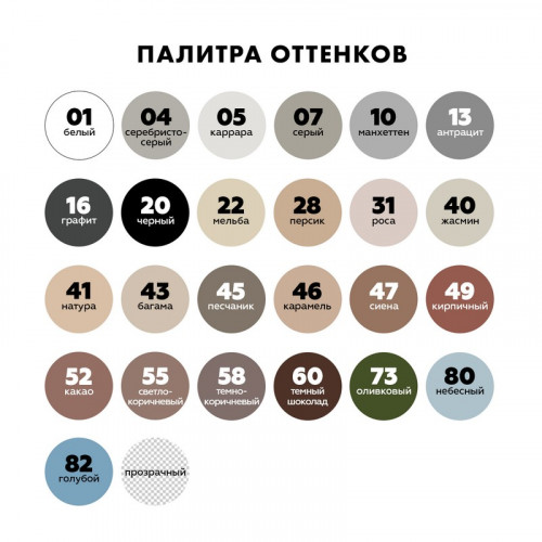 Затирка герметик силиконовая Церезит CS 25, Серый 280 мл