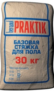 Стяжка пола Bergauf Praktik М150 30кг