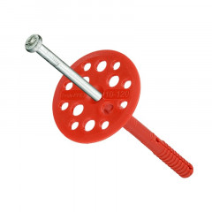 Дюбель для теплоизоляции 10х120, металлический гвоздь, 1000 шт.