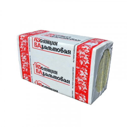 Теплоизоляция Фасад 125кг/м3 (100*600*1000) 3шт. 1,8м2 (0,18м3) ИЗБА