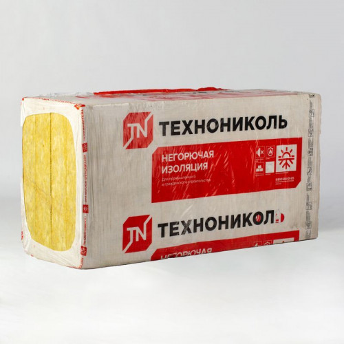Теплоизоляция Техновент Оптима 90кг/м3 (100*600*1200) 4 шт. 2,88м2 (0,288м3) Технониколь