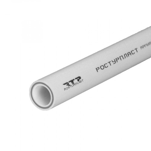 Труба армированная стекловолокном 63х10,5мм, 4м PN25, РТП 10356